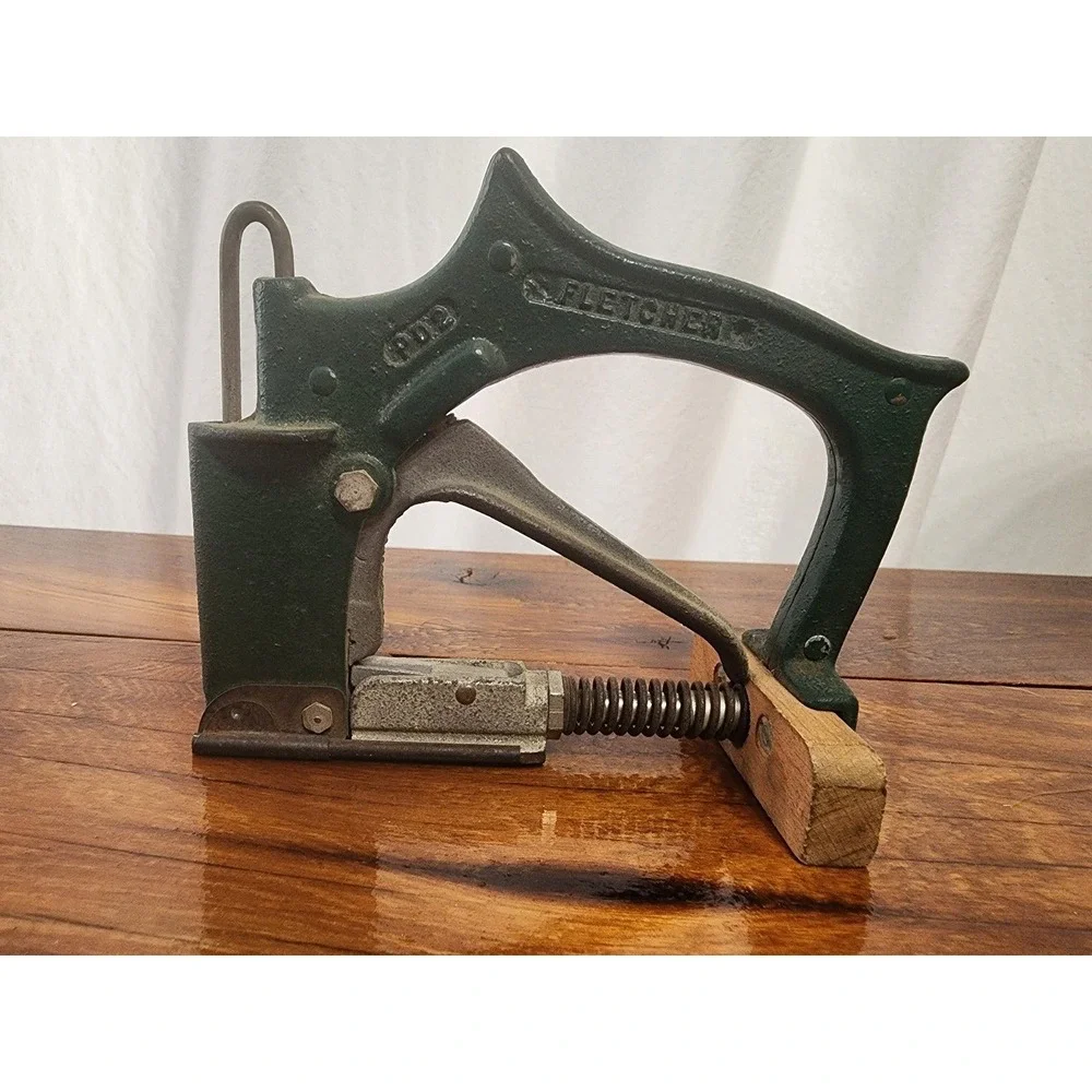 Vintage‎ Fletcher Window Pane stapler Metal